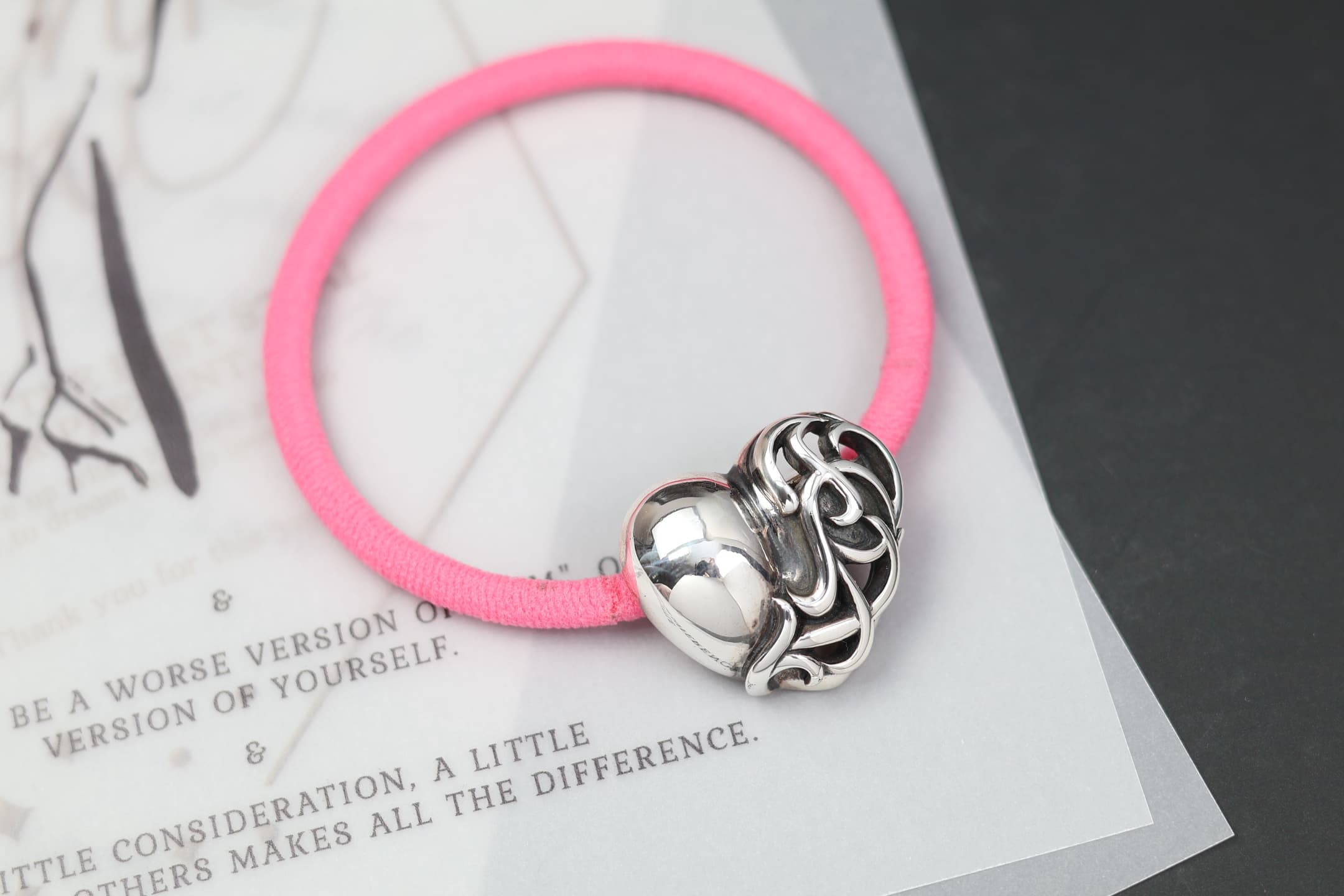 Резинка для волос Chrome Hearts