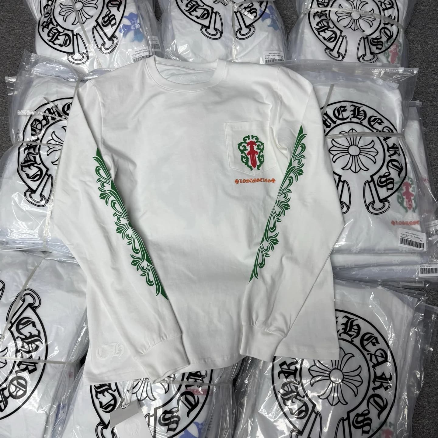 Chrome Hearts лонгслив