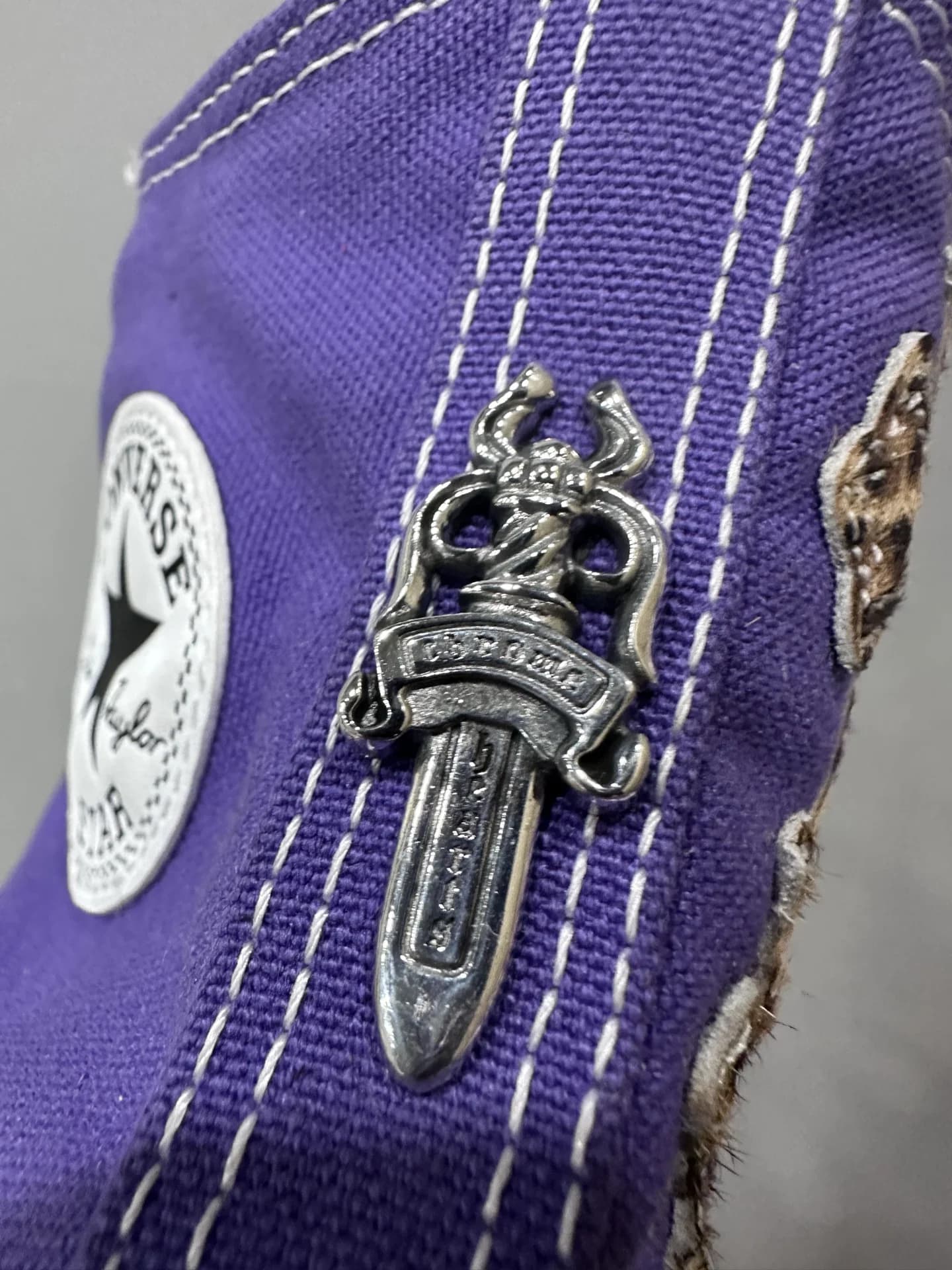 Chrome Hearts x Converse Chuck Taylor All Star кеды