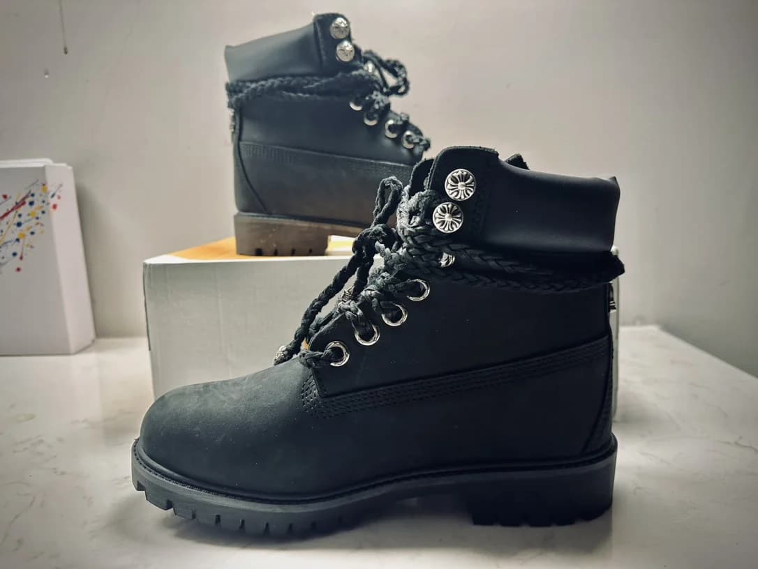 Chrome Hearts x Timberland ботинки