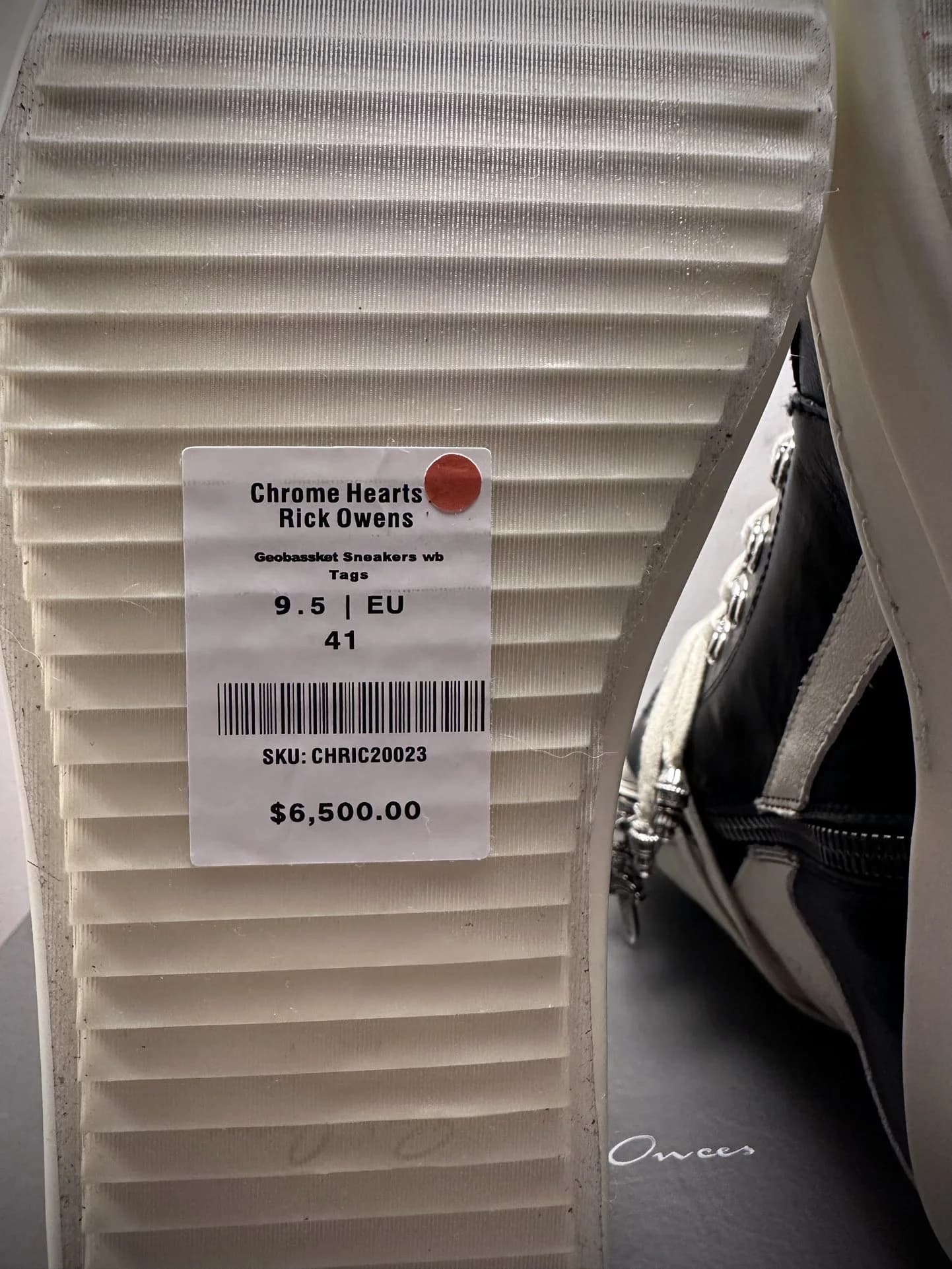 Chrome Hearts x Rick Owens Geobasket