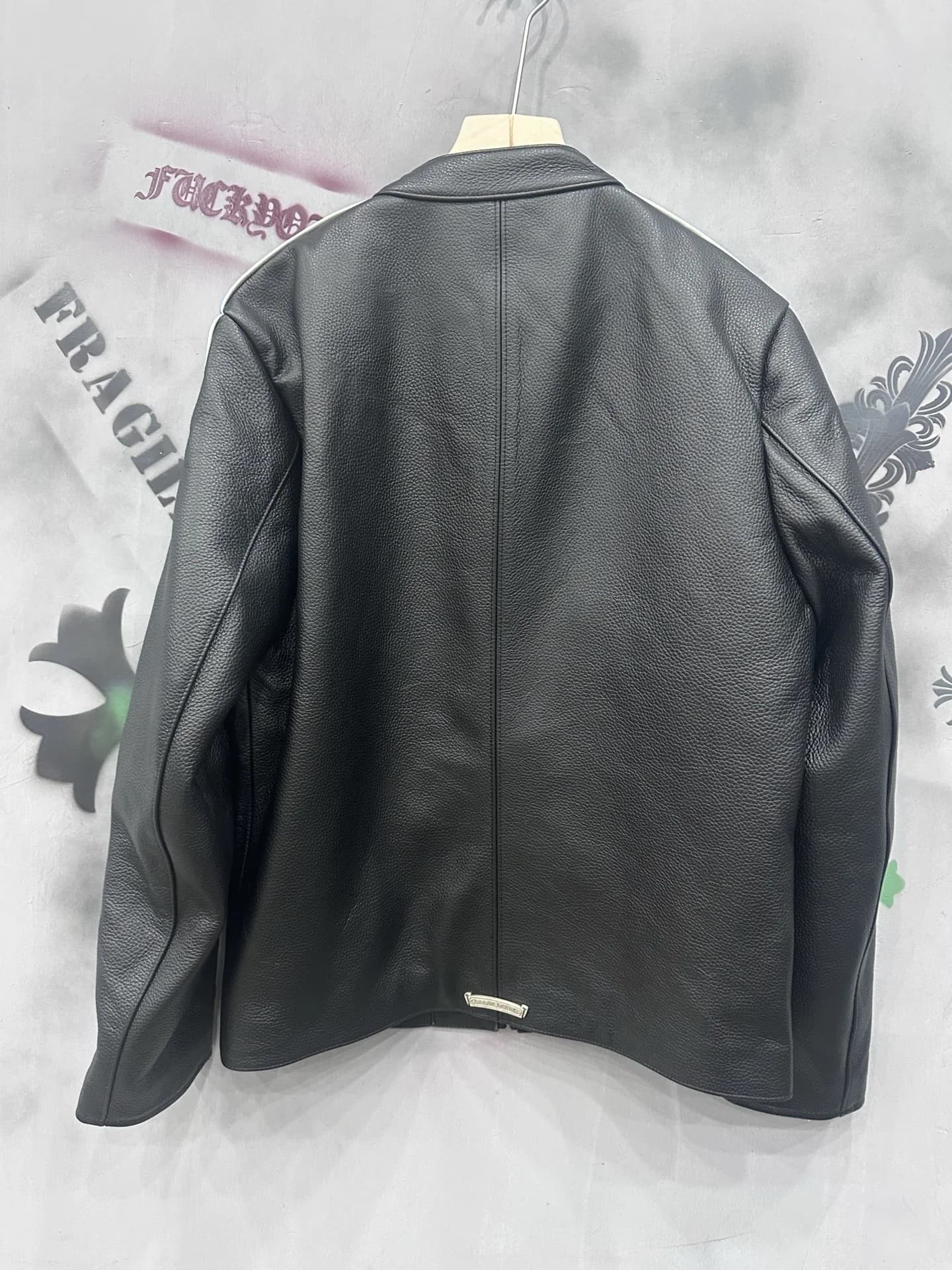 Chrome Hearts кожаная куртка