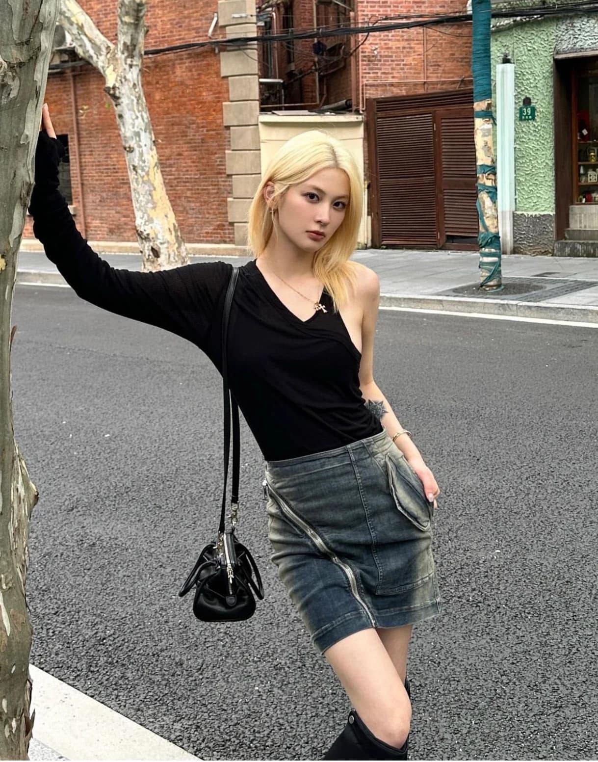 Регулируемый кожаный ремень сумки Chrome Hearts