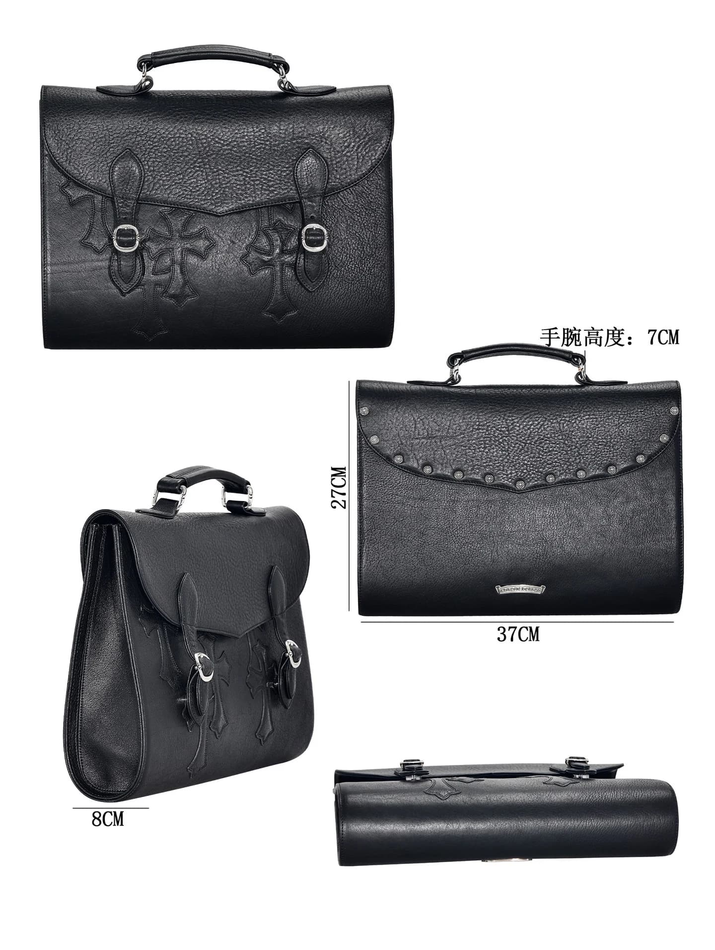 Фурнитура с гравировкой на ремне Chrome Hearts