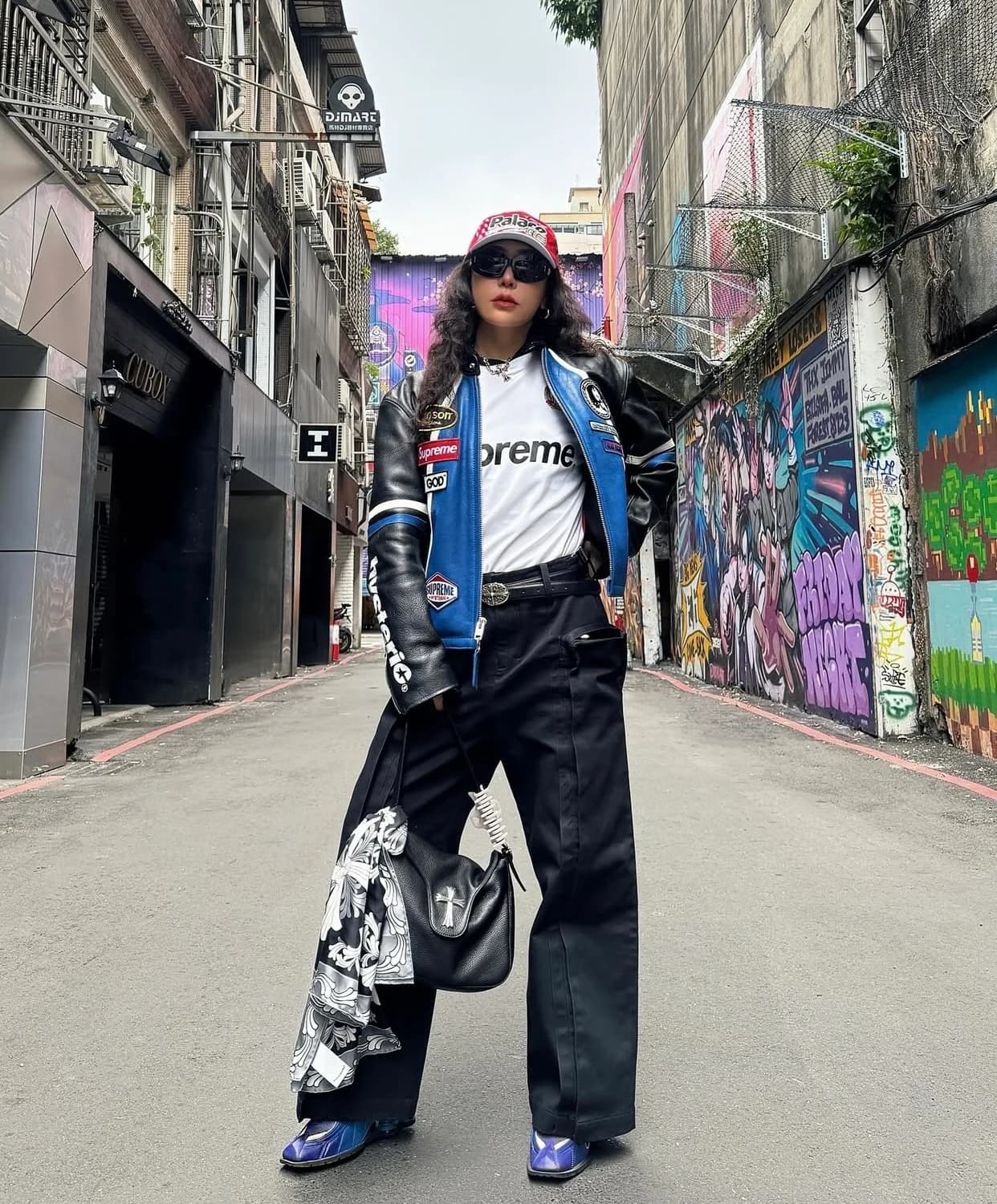 Регулируемый плечевой ремень сумки Chrome Hearts