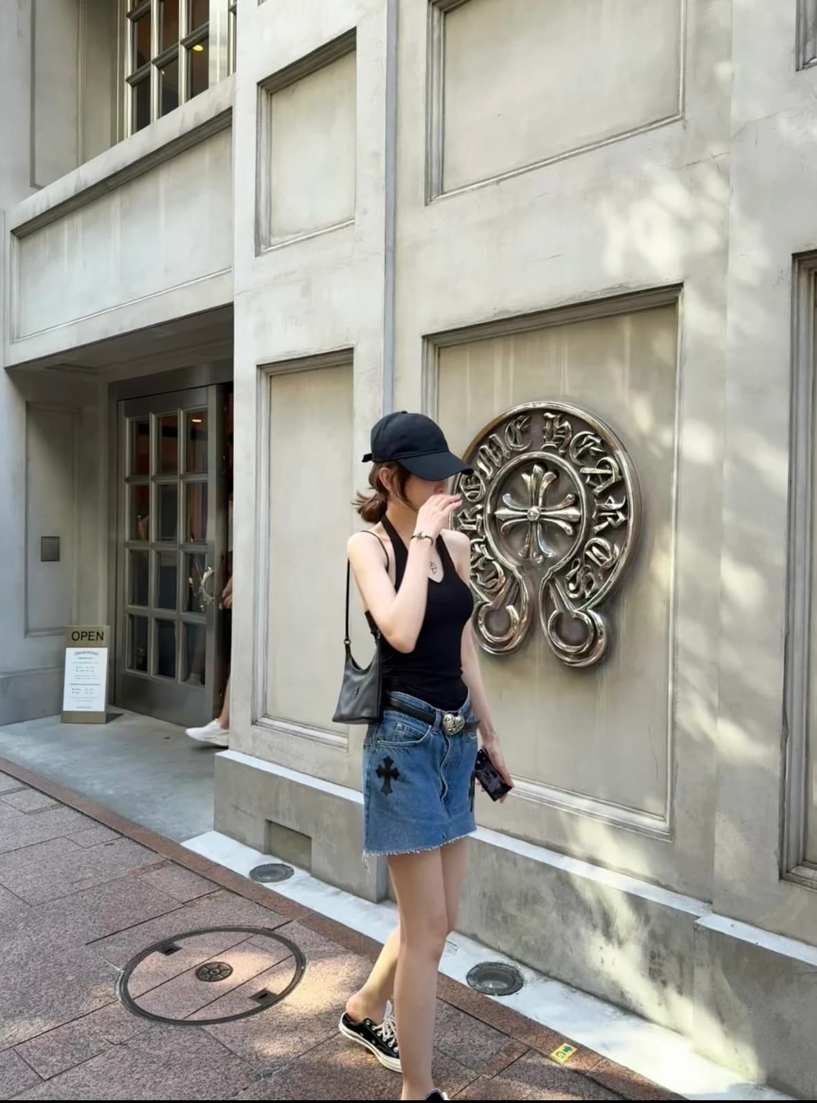 Регулируемый плечевой ремень сумки Chrome Hearts