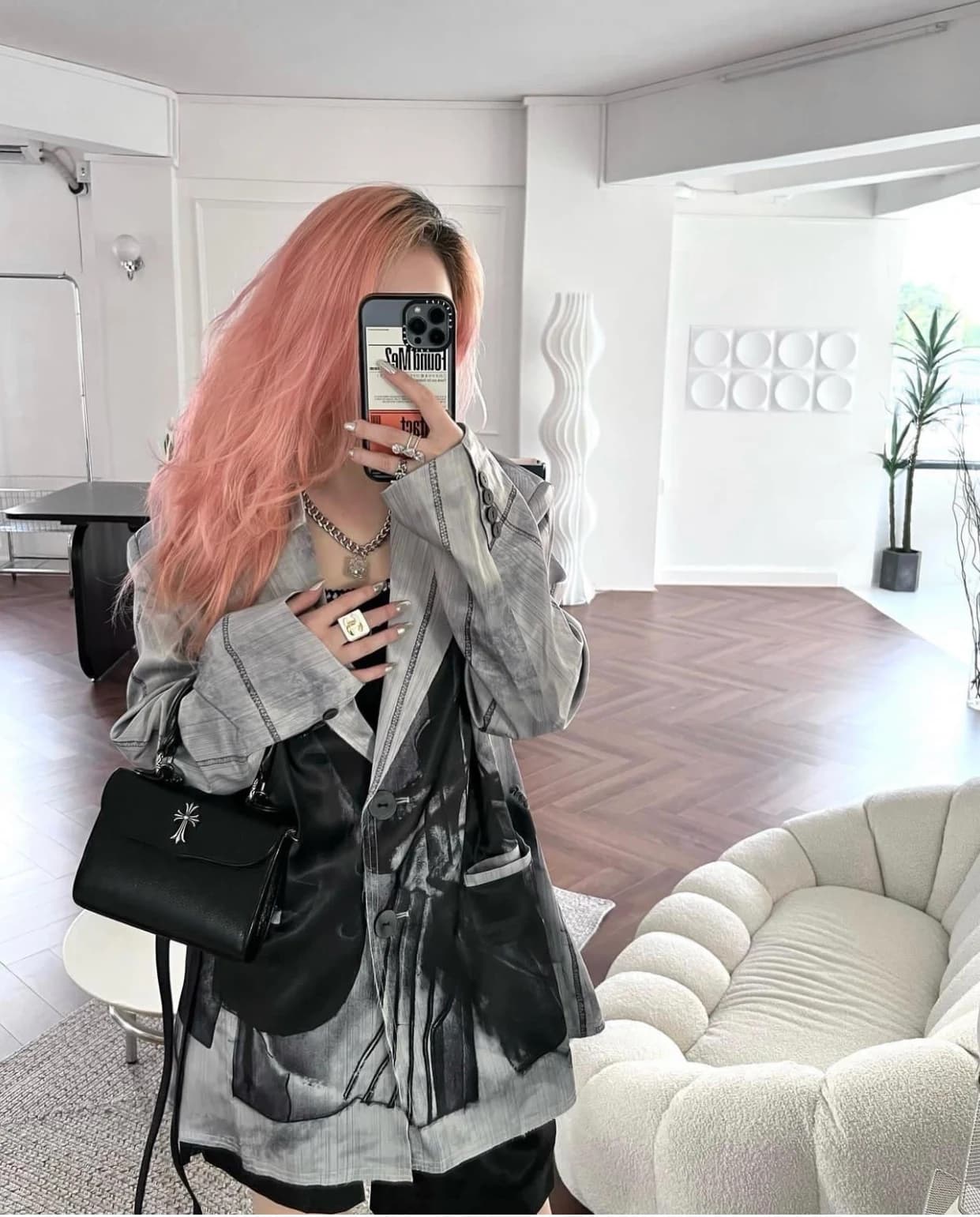 Регулируемый плечевой ремень сумки Chrome Hearts K662