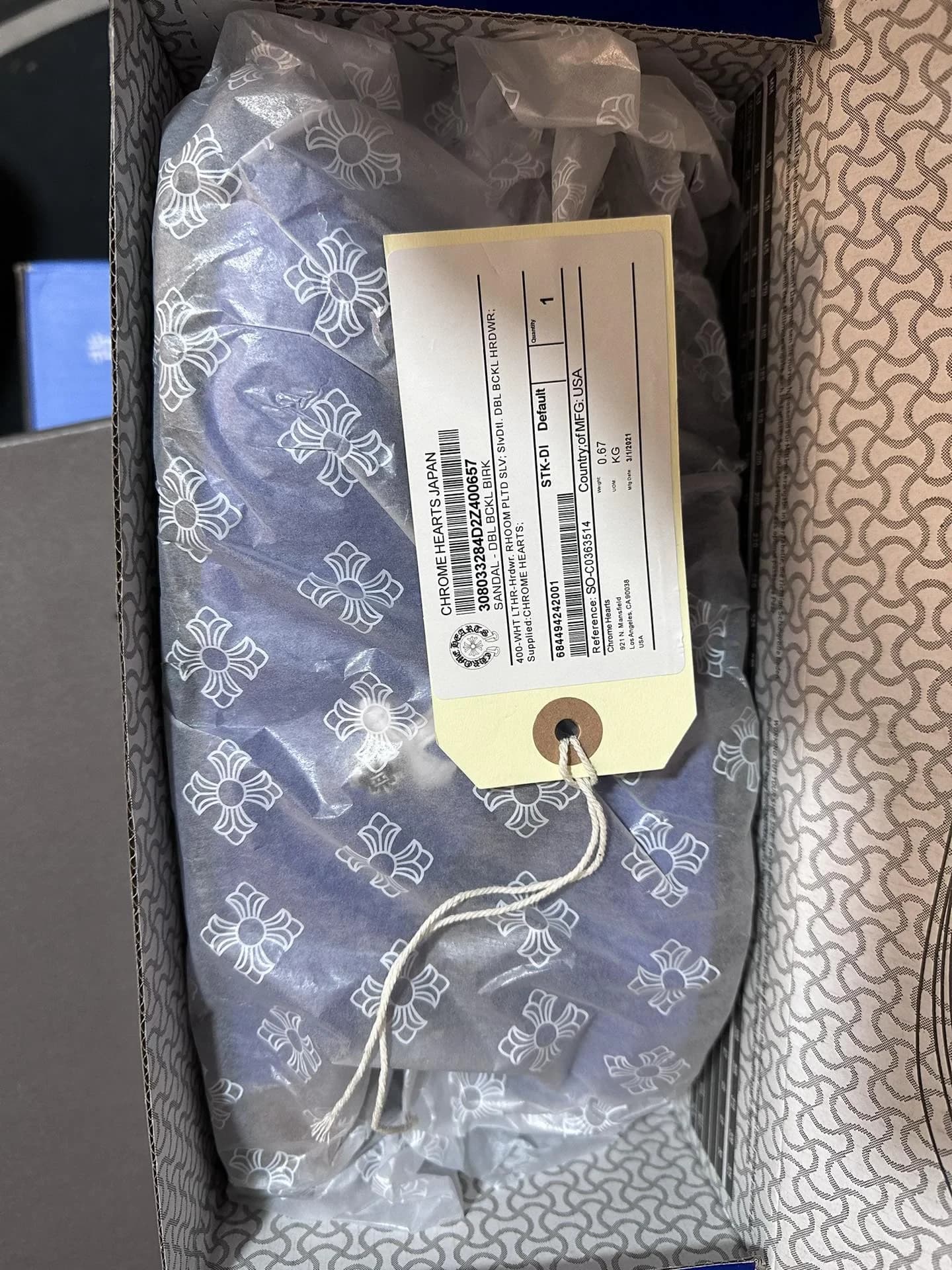 Сабо Chrome Hearts x Birkenstock Boston