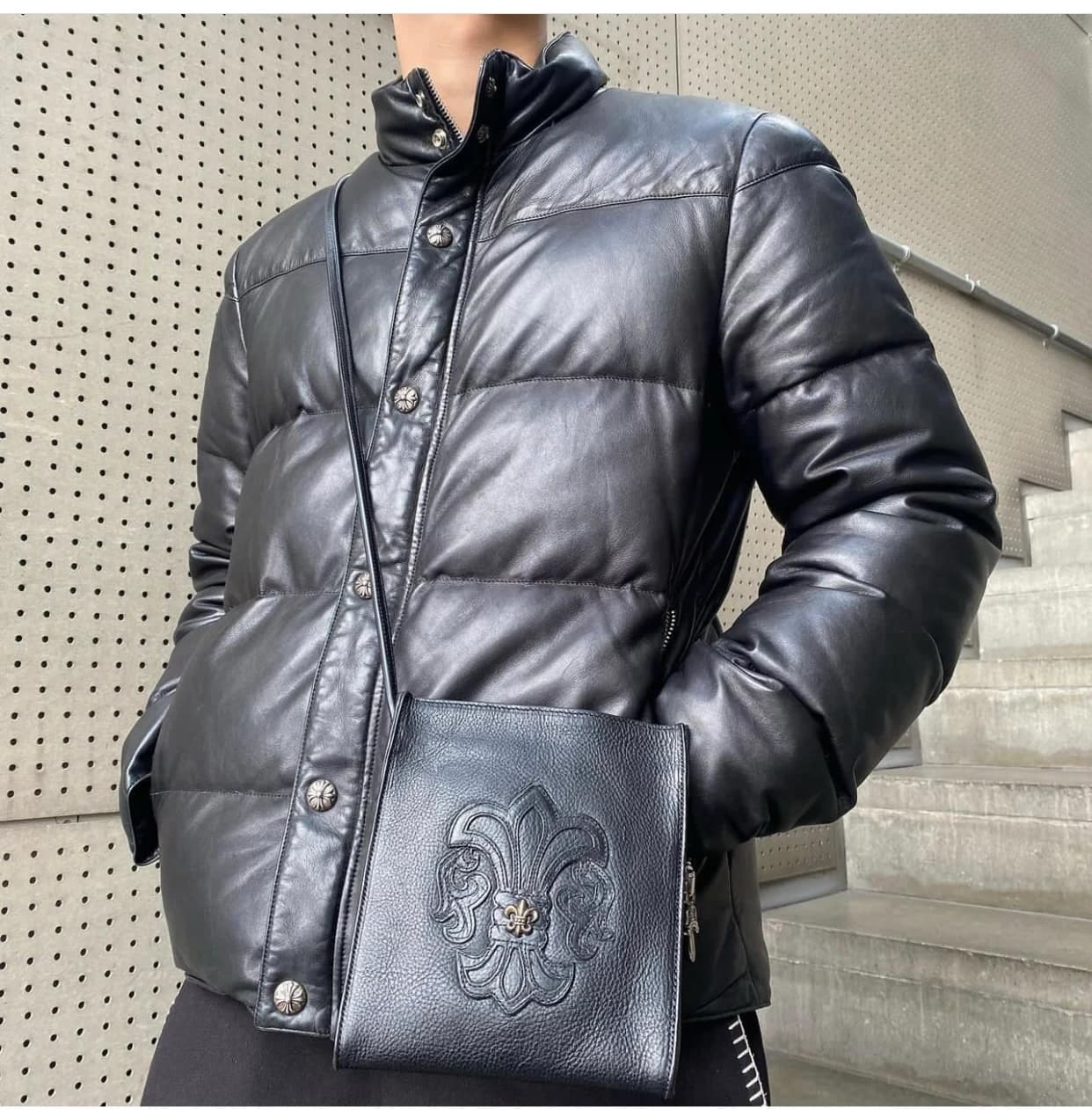 Металлическая фурнитура с гравировкой Chrome Hearts
